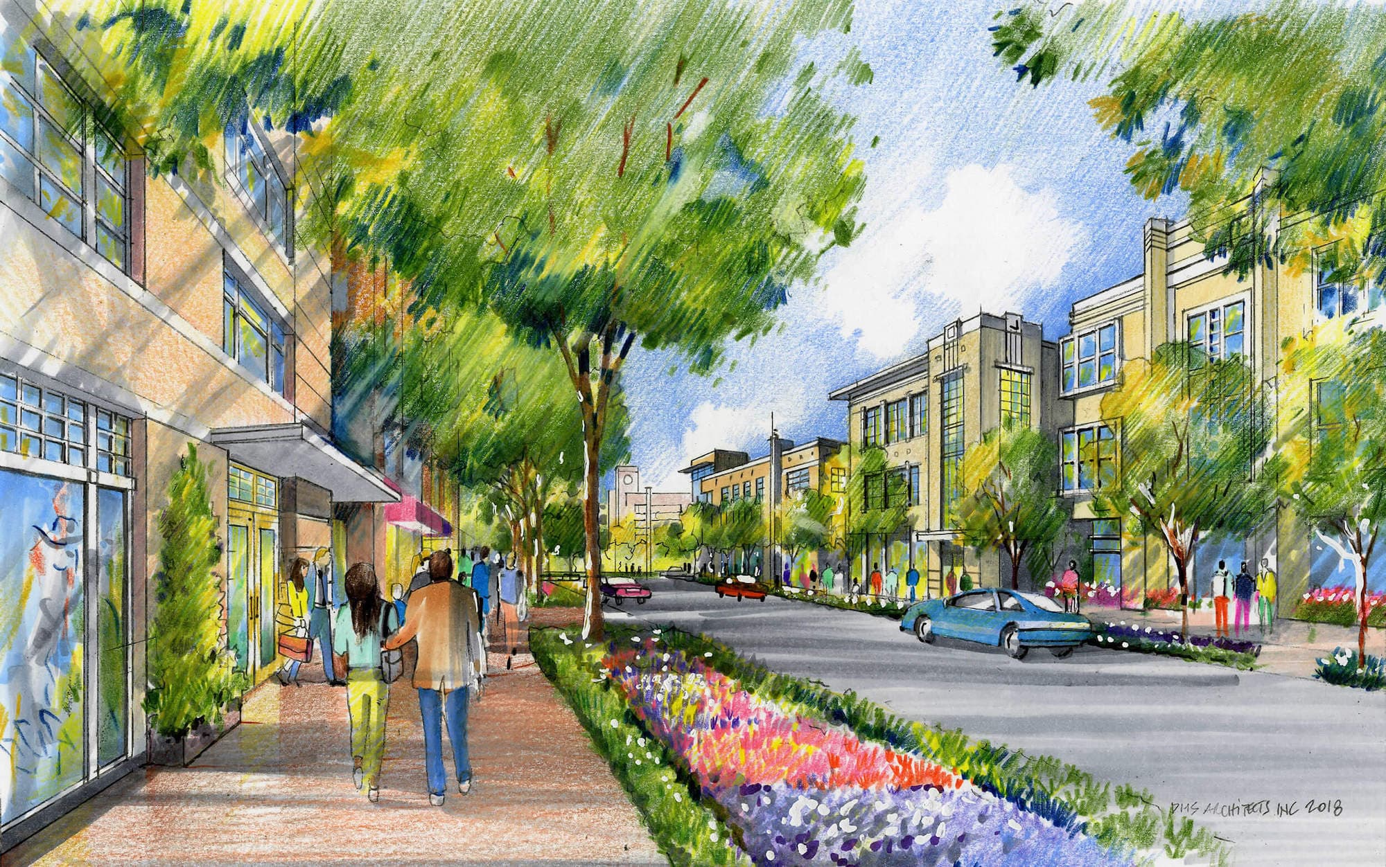 Northline Plaza - Modern mixed-use development in Leander